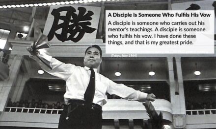 [Quotes] A Disciple is Someone who Fulfils his Vow