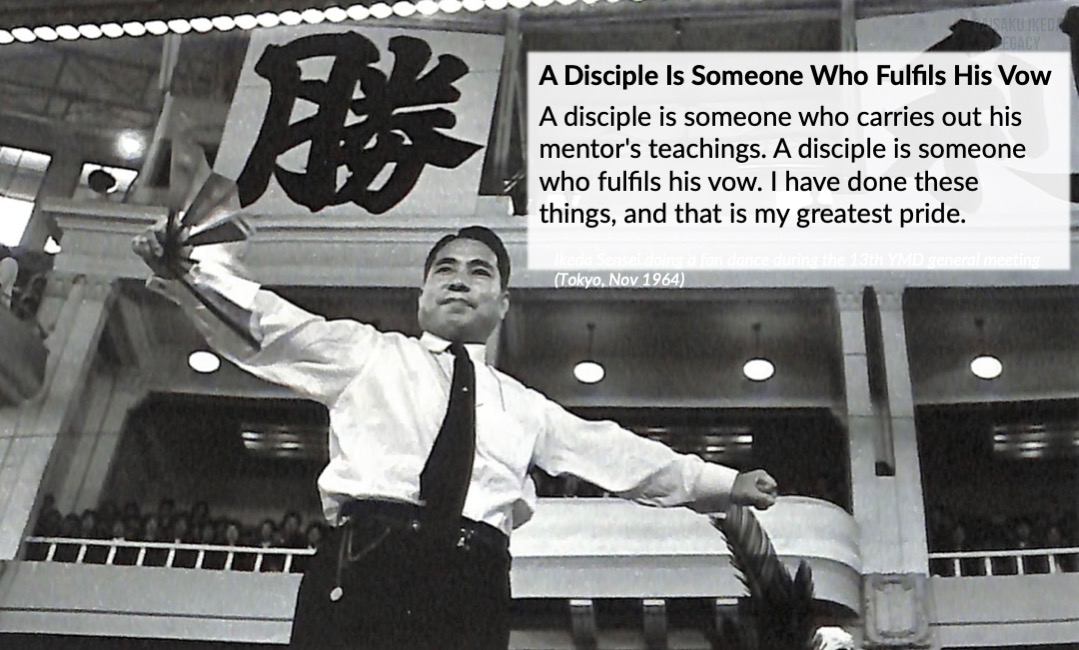 [Quotes] A Disciple is Someone who Fulfils his Vow