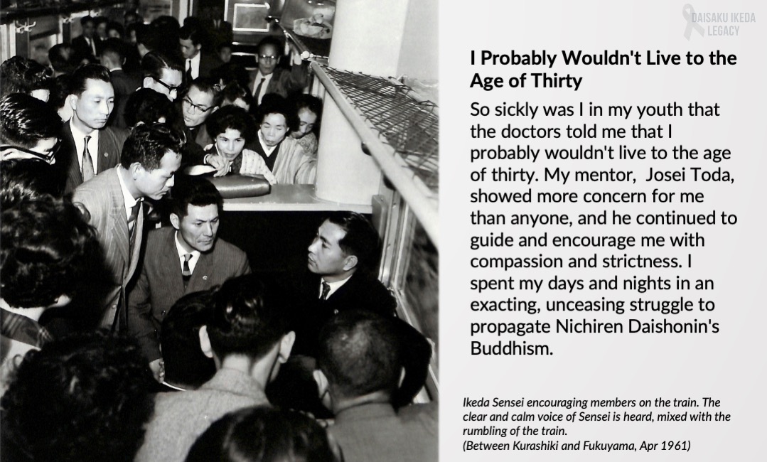 [Quotes] I Probably Wouldn’t Live to the Age of Thirty