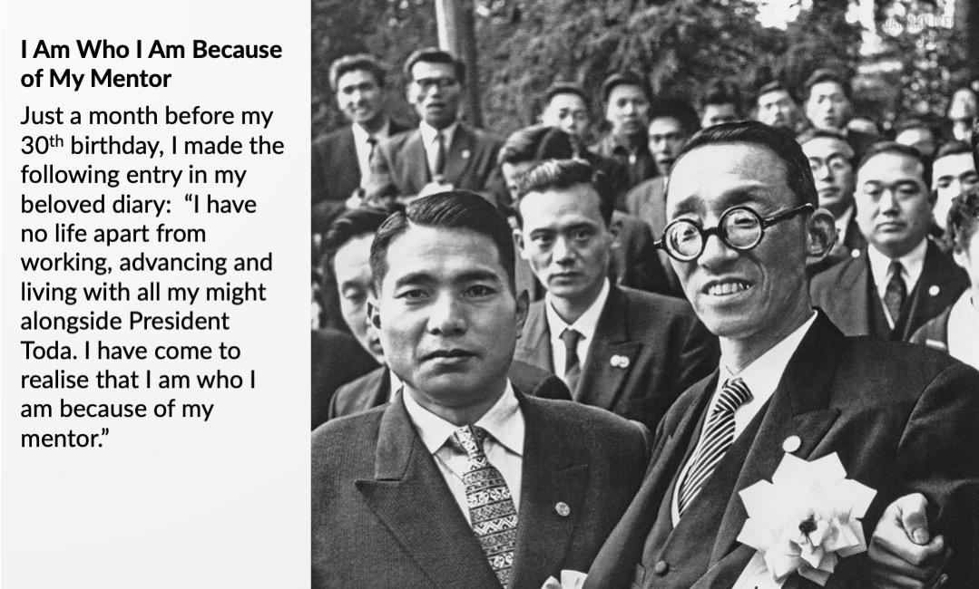[Quotes] I am who I am because of my mentor