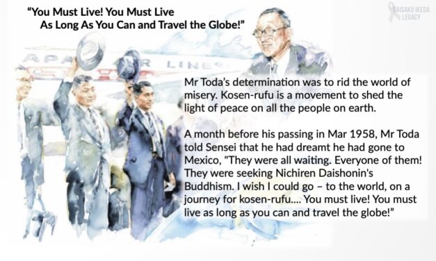 [Quotes] You Must Live! You Must Live As Long As You can and Travel the Globe!