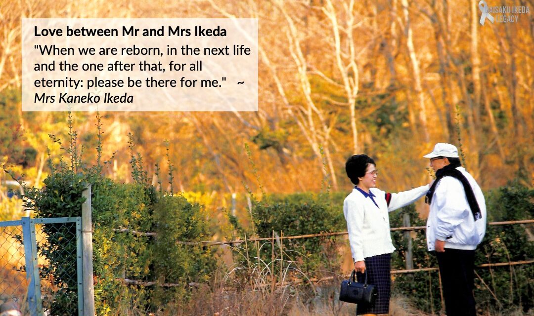 [Quotes] Love between Sensei and Mrs Ikeda