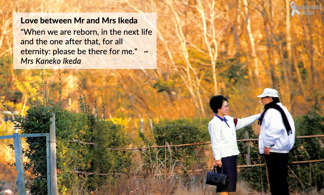 [Quotes] Love between Sensei and Mrs Ikeda