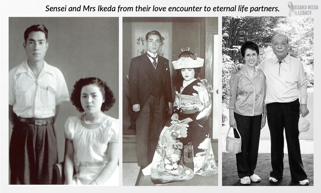 [Article] The First Love Poem Written by Sensei to Mrs Ikeda