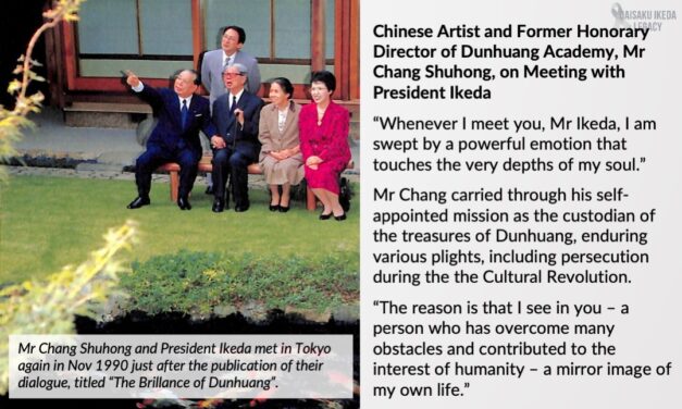 [Quotes] Mr Chang Shuhong Meets President Ikeda