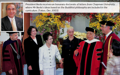 [Article] Provost and Executive Vice-President of Chapman University, USA, Hamid Shirvani, on Mr Ikeda’s Ideals