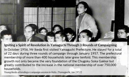 [Quotes] Igniting a Spirit of Revolution in Yamaguchi through 3 Rounds of Campaigning​