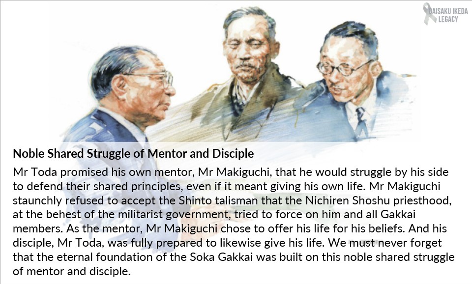 [Quotes] Noble Shared Struggle of Mentor and Disciple​