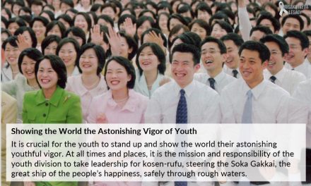 [Quotes] Showing the world the astonishing vigor of youth​