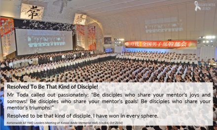 [Quotes] Resolved to be that kind of the disciple!​