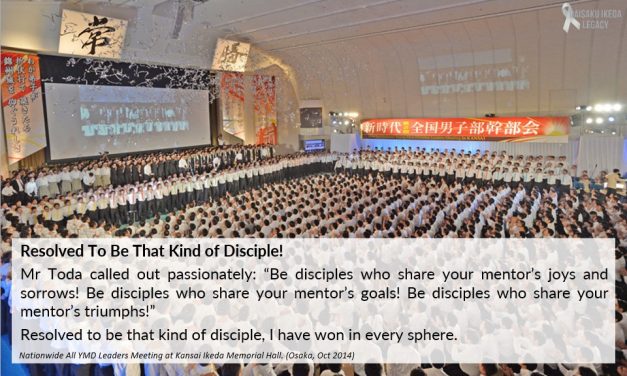 [Quotes] Resolved to be that kind of the disciple!​