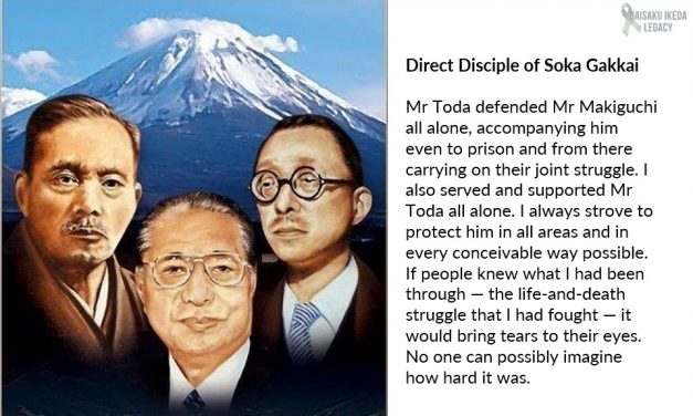 [Quotes] Direct Disciple of Soka Gakkai