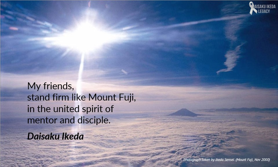 [Article] Stand Firm Like Mount Fuji​
