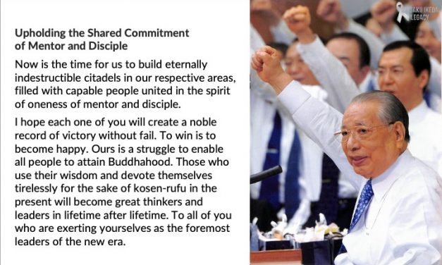 [Quotes] Upholding the shared commitment of mentor and disciple​