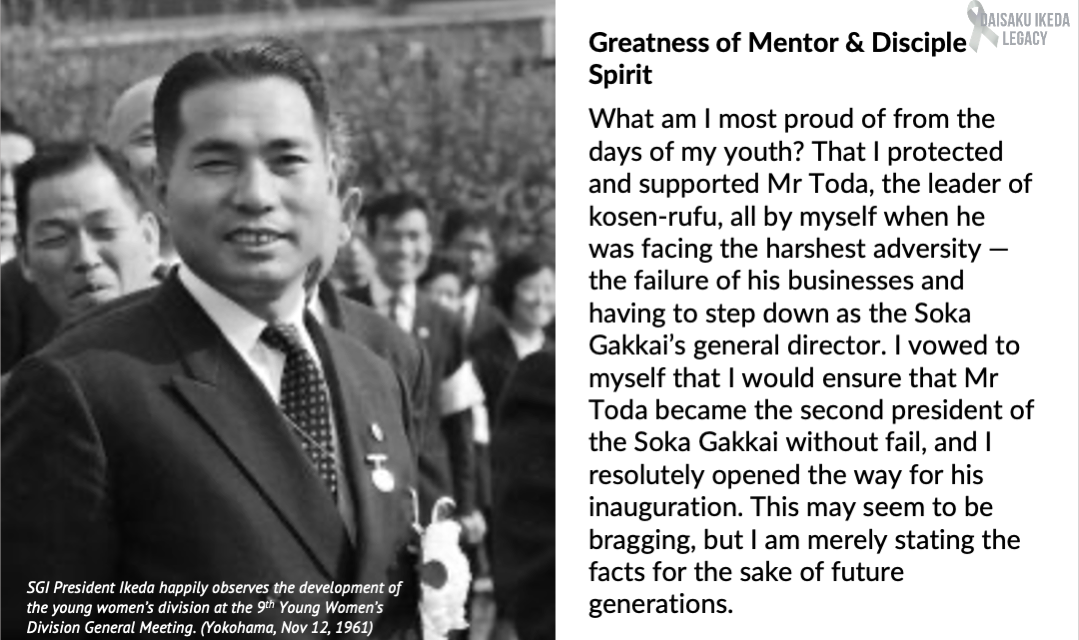 [Quotes] Greatness of Mentor & Disciple Spirit​