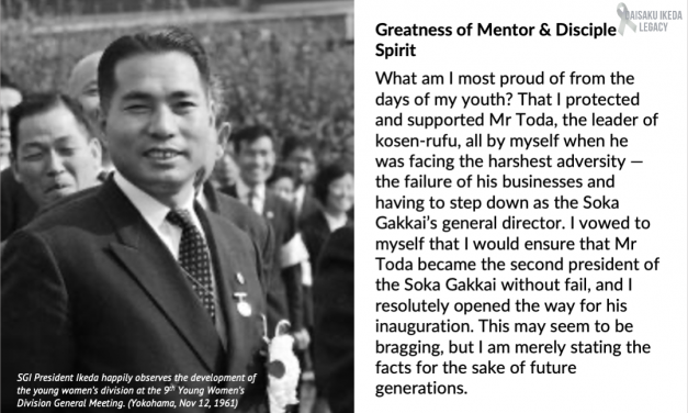 [Quotes] Greatness of Mentor & Disciple Spirit​