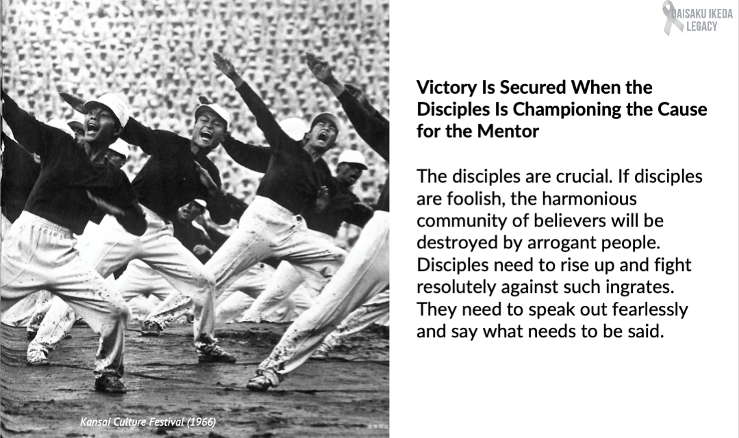 [Quotes] Victory Is Secured When The Disciples Is Championing The Cause For The Mentor​