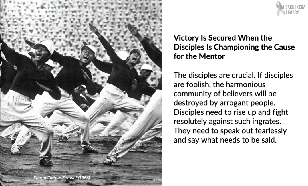 [Quotes] Victory Is Secured When The Disciples Is Championing The Cause For The Mentor​