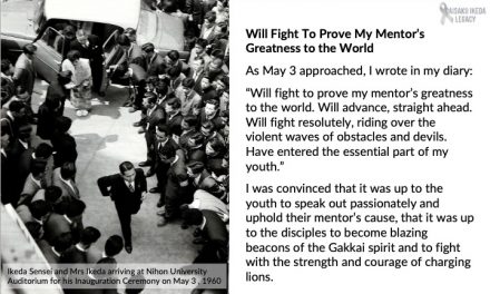 [Quotes] Will Fight To Prove My Mentor’s Greatness to the World