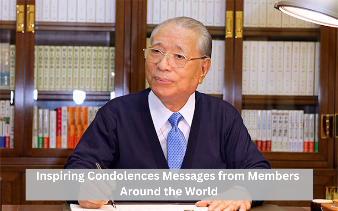 [NEWS] Inspiring Disciples Condolences To Our Mentor Ikeda Sensei Around the World [Part 1]