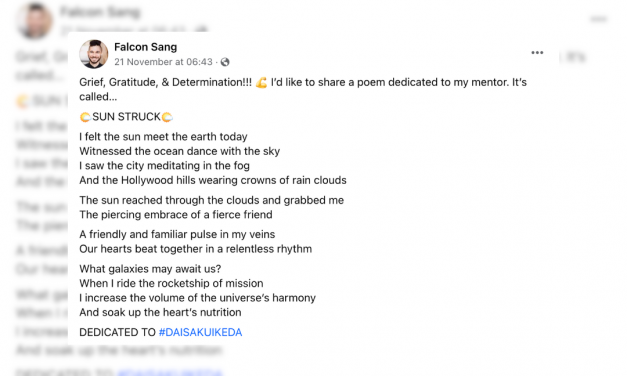 [NEWS] Inspiring Disciples Condolences To Our Mentor Ikeda Sensei Around the World [Part 2]
